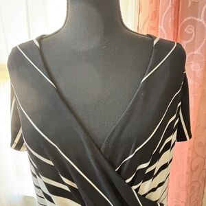Chico's - Blk&White Maxi Dress